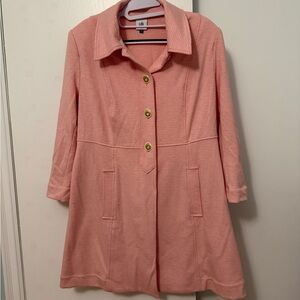 CAbi Women's Pink Trench Coat